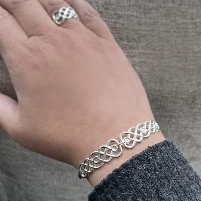 Armbånd «Ringebu» – redesign sølvbestikk